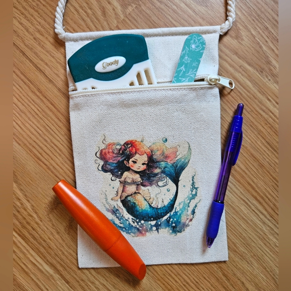 Mermaid Crossbody Bag. New.